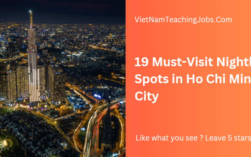 19 Must-Visit Nightlife Spots in Ho Chi Minh City