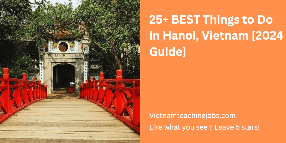 best thing to do in hanoi