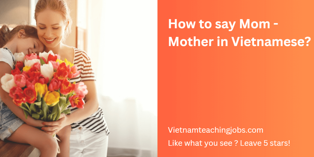 how to say mom in vietnamese