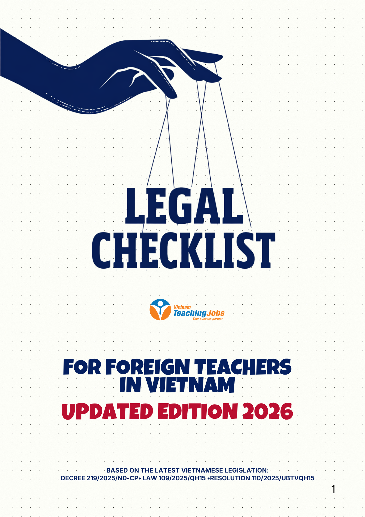 Ebook Legal Checklist 2026
